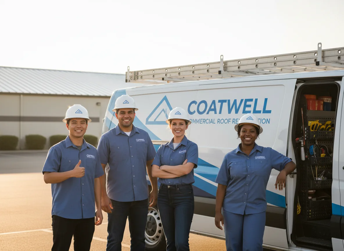 Commercial roof coating company in Ringwood, IL
